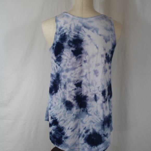 Simply Southern Born Free Anchor Tank Top Size M Red White Blue USA - Picture 8 of 9